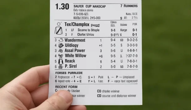Что такое Racecard: как читать карточку скачек и форму лошади