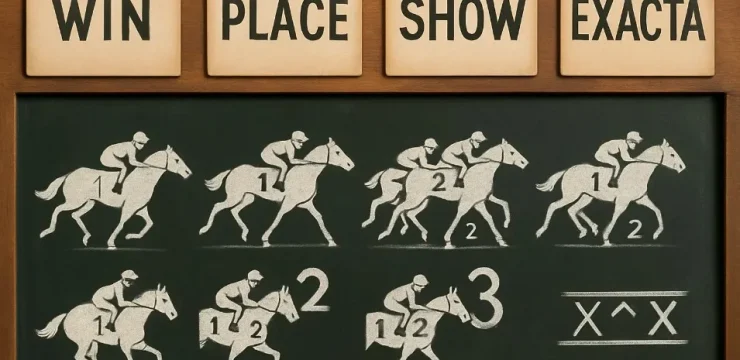Как выбрать ставку на скачки: Win, Place, Show, Exacta — что это значит